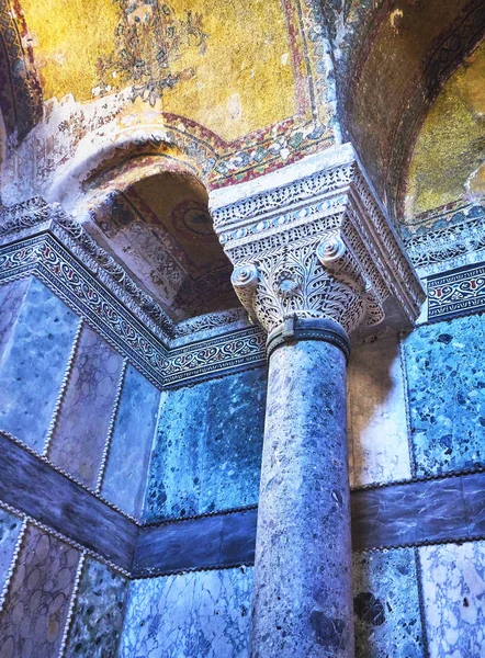 Estambul Turquía Julio 2018 Detalle Galería Sur Nave Mezquita Santa — Foto de Stock