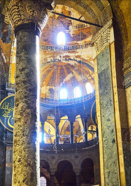 Стамбул Туреччина Липня 2018 Вид Північній Галереї Собору Святої Софії — стокове фото