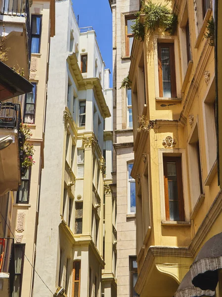 Typical Buildings Karakoy District Istanbul Turkey — Stock Photo, Image