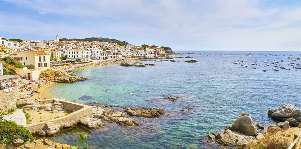 Calella Palafrugell España Septiembre 2018 Playas Calella Palafrugell Girona Costa — Foto de Stock