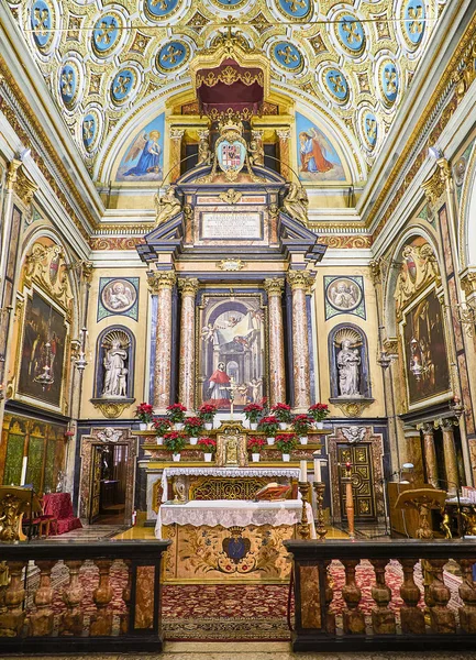 Турин Италия Января 2019 Года Настоятель Церкви Сан Карло Борромео — стоковое фото