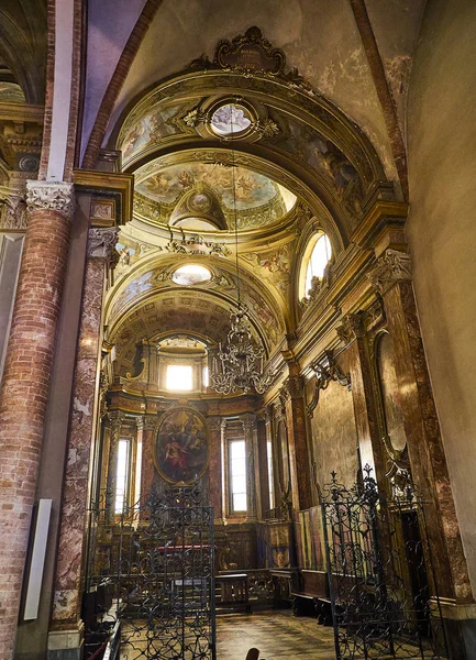 Asti Italien Januari 2019 Laterala Absiden Saint Secondo Katolska Kyrkan — Stockfoto
