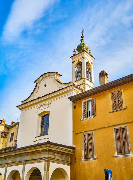 Main Facade Chiesa San Lazzaro Church View Lazzaro Street Citta — Stock Photo, Image