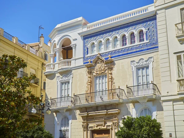 Casa Palacio Aramburu Palace. Cadiz, Andaluzja, Południowa Hiszpania. — Zdjęcie stockowe