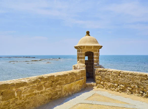 Kasteel Santa Catalina. Cadiz. Andalusië, Spanje. — Stockfoto