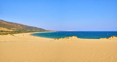 Punta Paloma plajı. Tarifa, Cadiz, Endülüs, İspanya.
