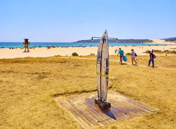 Playa de Bolonia Beach. Tarifa, Cadix, Andalousie, Espagne . — Photo