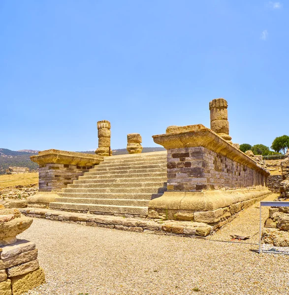 Baelo claudia archäologische Stätte. tarifa, cadiz, andalusien, spanien. — Stockfoto