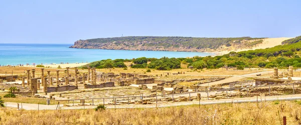 Archeologische vindplaats Baelo Claudia. Tarifa, Cadiz, Andalusië, Spanje. — Stockfoto