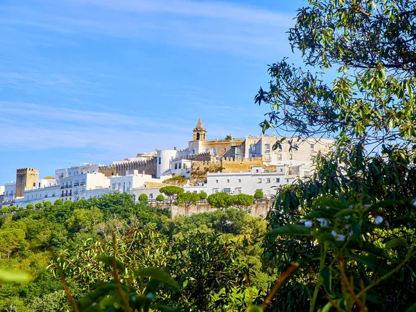 Centrum miasta Vejer de la Frontera. Prowincja Kadyks, Andaluzja, Południowa Hiszpania. — Zdjęcie stockowe