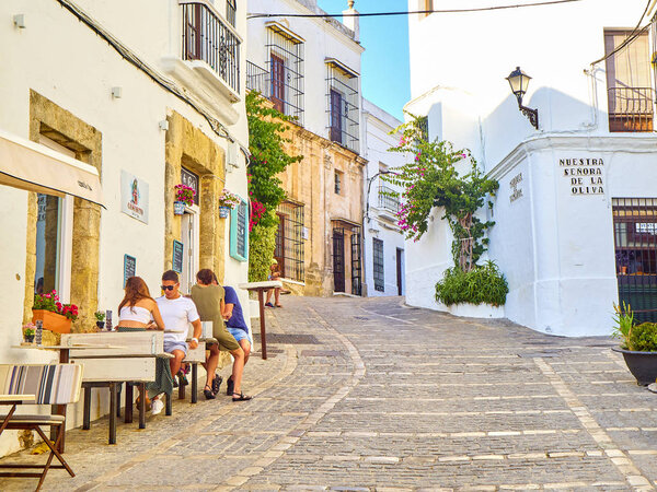 Vejer de la Frontera downtown. Cadiz province, Andalusia, Spain.