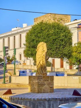 Tarifa şehir merkezinde. Cadiz province, Endülüs, İspanya.