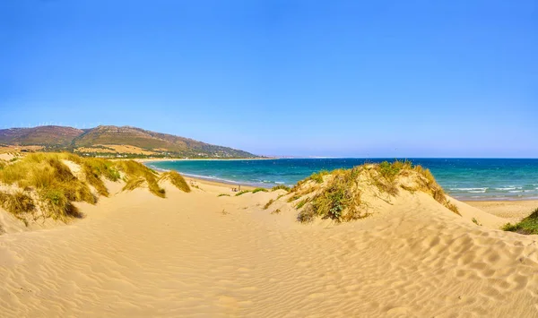 Στην παραλία Πούντα Παλομά. Ταρίφα, Κάντιθ, Ανδαλουσία, Ισπανία. — Φωτογραφία Αρχείου