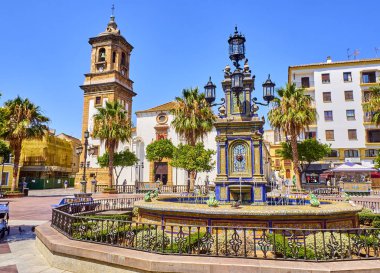 Şehir merkezindeki Algeciras. Cadiz province, Endülüs, İspanya.
