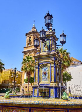Şehir merkezindeki Algeciras. Cadiz province, Endülüs, İspanya.