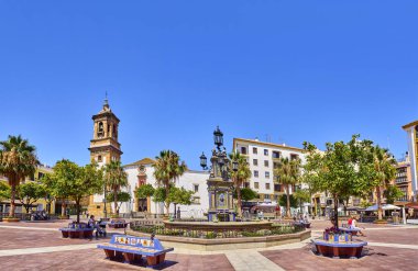Şehir merkezindeki Algeciras. Cadiz province, Endülüs, İspanya.