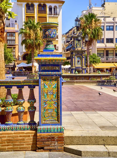 Şehir merkezindeki Algeciras. Cadiz province, Endülüs, İspanya. — Stok fotoğraf