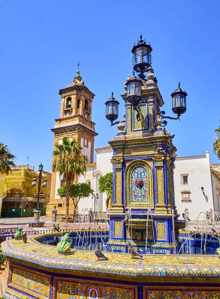 Şehir merkezindeki Algeciras. Cadiz province, Endülüs, İspanya. — Stok fotoğraf