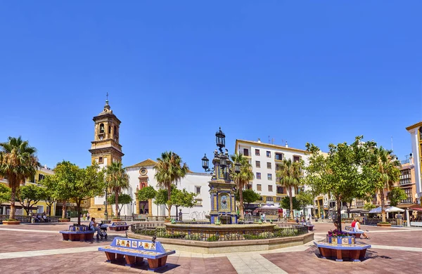 Algeciras en el centro. Cádiz provincia, Andalucía, España . — Foto de Stock