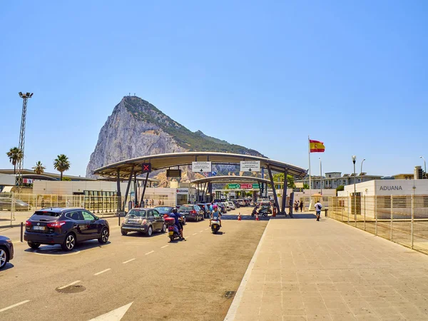 La Roca de Gibraltar. Cádiz provincia, Andalucía, España . — Foto de Stock