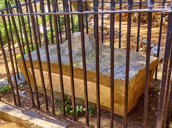 特拉法加公墓，位于直布罗陀的英国海外领地。英国. — 图库照片