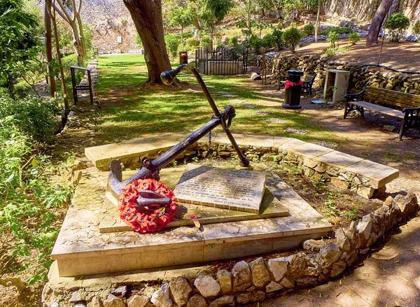 Trafalgar Cemetery in het Britse overzeese gebied van Gibraltar. Uk. — Stockfoto