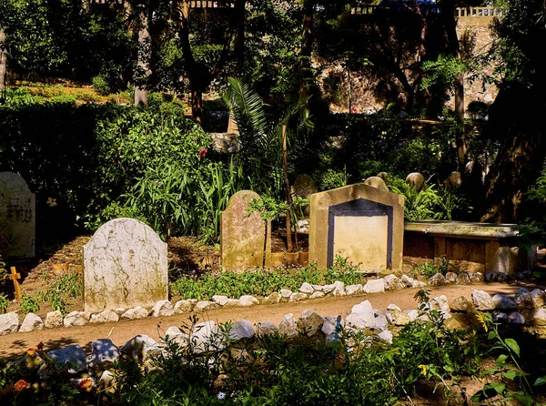 A gibraltári tengerentúli terület Trafalgar temetője. Uk. — Stock Fotó