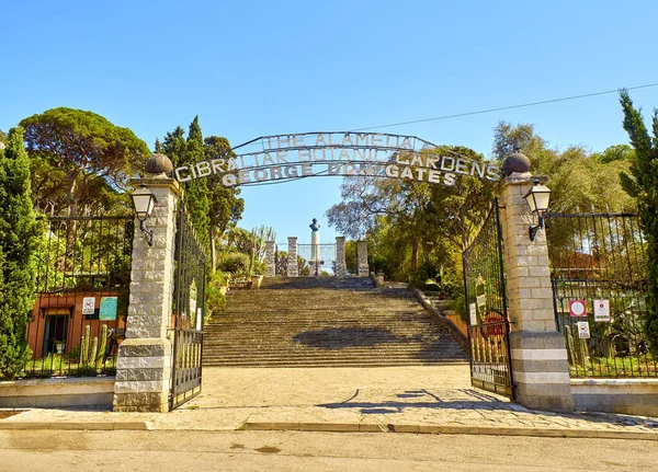 De botanische tuin van Gibraltar. British Overseas Territory, Verenigd Koninkrijk. — Stockfoto