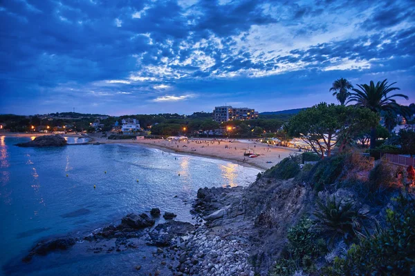 La Fosca Cove. Palamos, Girona, Catalonië, Spanje. — Stockfoto