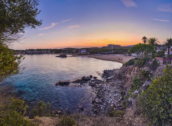 La Fosca Cove. Palamos, Girona, Catalonia, Spain. — Stock Photo, Image