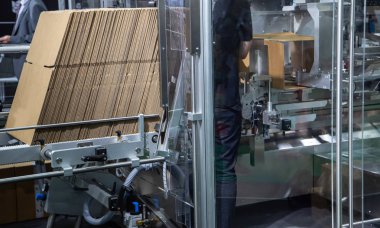 Tam otomatik karton / kutu aleti makine