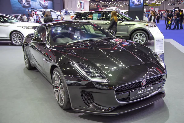 Bangkok Tailandia Agosto 2018 Jaguar Type Coupe Presentado Big Motor — Foto de Stock