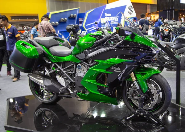 Bangkok Thailand August 2018 Kawasaki Ninja Sport Touring Motorcycle Presented — Stockfoto