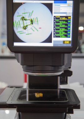 Resim boyut ölçüm makinesi meassure iş parçası boyut ikinci