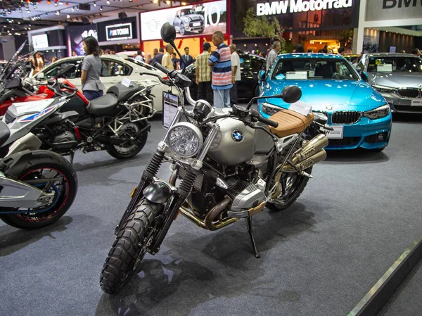 Nonthaburi Thailand Dezember 2018 Bmw Neun Crambler Retro Motorcycle Presented — Stockfoto