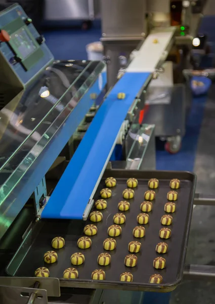 Máquina de fabricación de galletas de dos colores —  Fotos de Stock