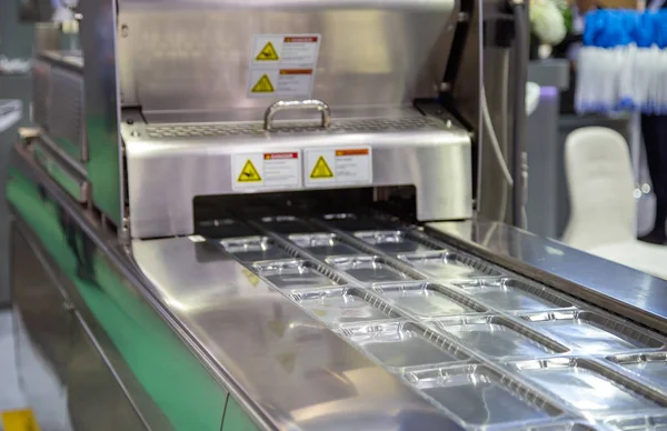 Food packaging machine — Stock Photo, Image