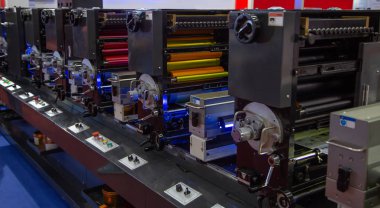 Flexographic yazdırma makinesi