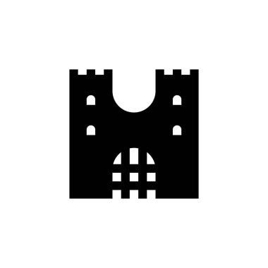 H harfi logosunu görmeniz gerekir. Simgesi tasarım. Şablon öğeleri - vektör işareti