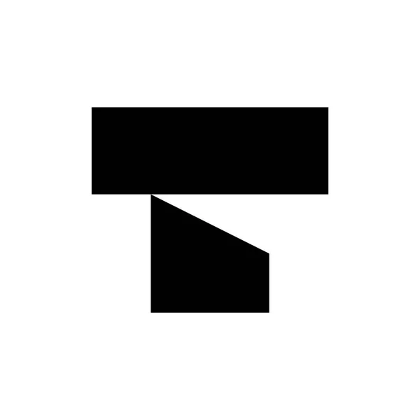 Bokstaven Logotyp Ikon Design Mall Element Vector Tecken — Stock vektor
