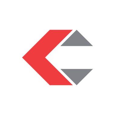 C harfi logosunu görmeniz gerekir. Simgesi tasarım. Şablon öğeleri - vektör işareti