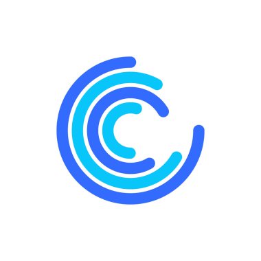 O harfi logosunu görmeniz gerekir. Simgesi tasarım. Şablon öğeleri - vektör işareti