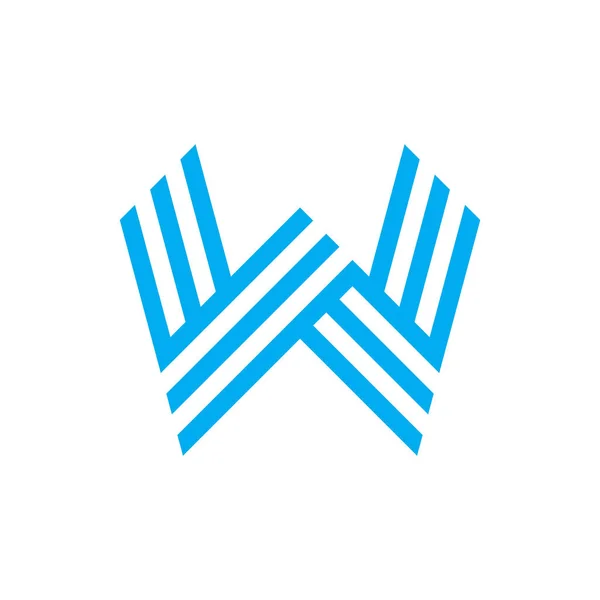 Literą Logo Ikona Projekt Elementy Szablonu Wektor Znak — Wektor stockowy