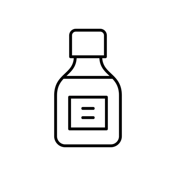 Icône Médicamenteuse Isolé Sur Fond Blanc — Image vectorielle