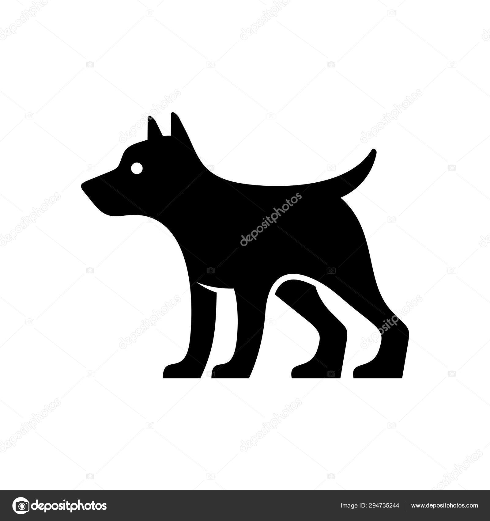 犬のロゴ アイコンのデザイン テンプレート要素 ストックベクター C Nataliiavolyk