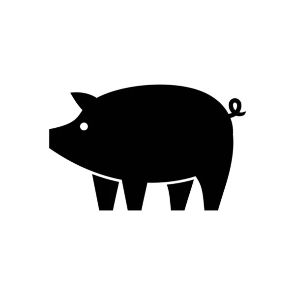 Логотип Свині Дизайн Піктограм Елементи Шаблонів — стоковий вектор