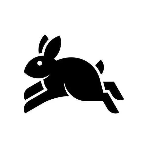 Logo Lapin Icône Design Éléments Modèle — Image vectorielle