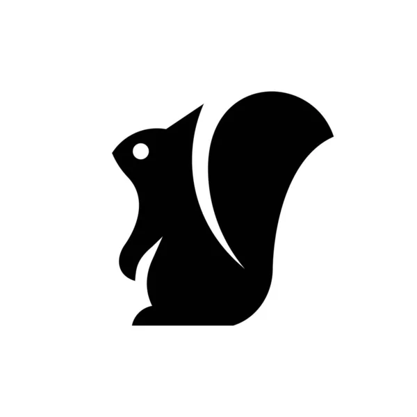 Logo Écureuil Icône Design Éléments Modèle — Image vectorielle