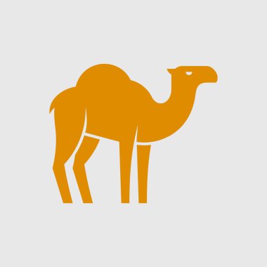 Deve logosu. Simge tasarımı. Şablon öğeleri