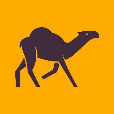 Deve logosu. Simge tasarımı. Şablon öğeleri